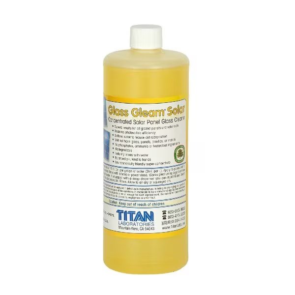 Titan Glass Gleam Solar Cleaner  Quart, Titan Laboratories, Mfr#: 57112